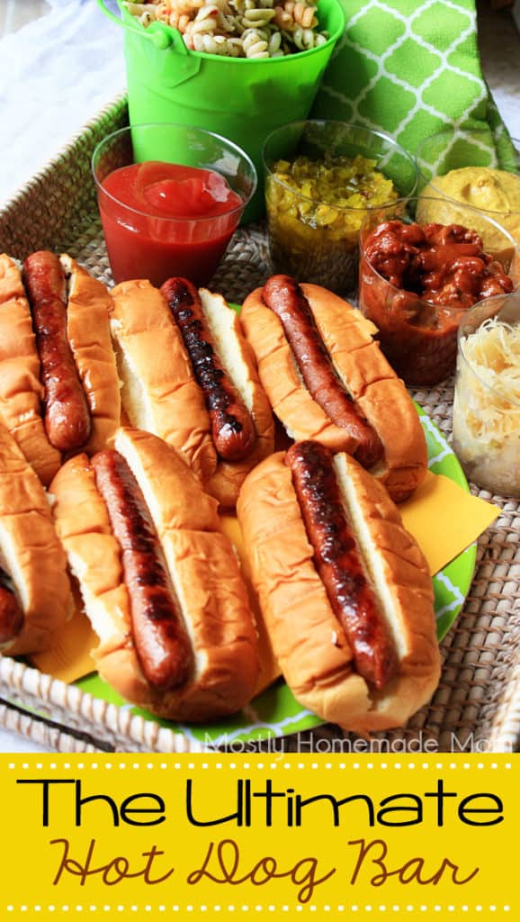Hot Dog Bar - How to Make a Hot Dog Bar + 8 Fancy Hot Dogs