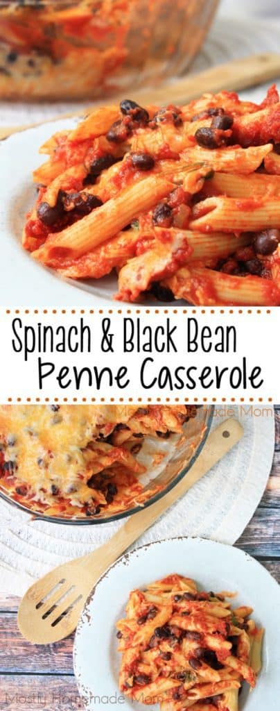 Spinach and Black Bean Pasta Recipe