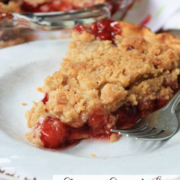 Cherry Crumb Pie Mostly Homemade Mom