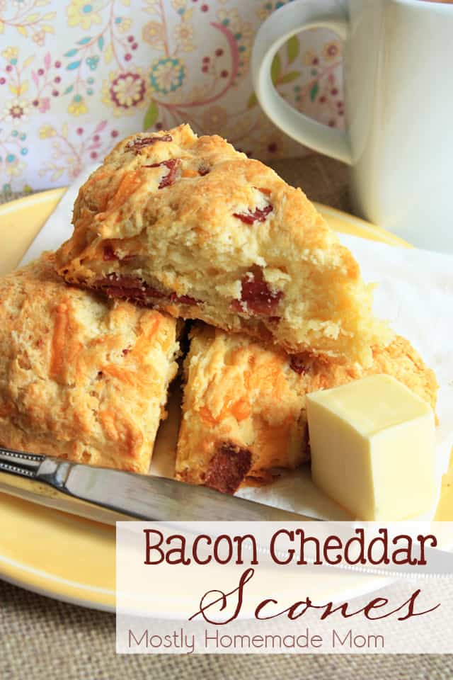 Bacon Cheddar Scones